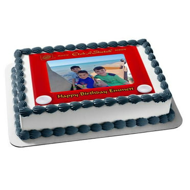 One Direction Edible Image Cake Topper w/FREE Personalization